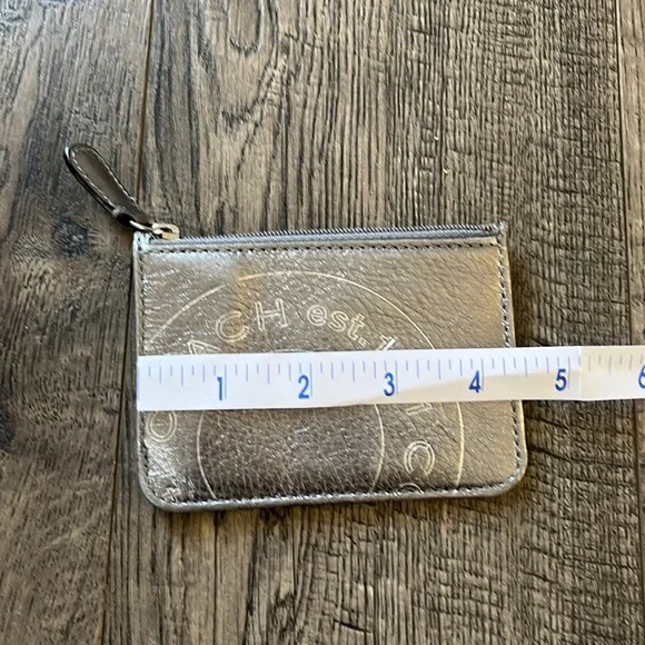 Coach silver mini wallet keychain - Picture 4 of 5